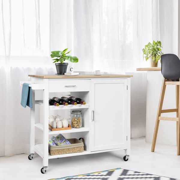 Köksö Vagn, 39,5x19x35,5 tum, Brun