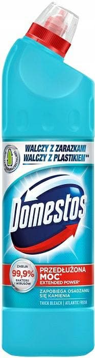 Domestos Toalettvätska 750ml Atlantic Fresh Blue..