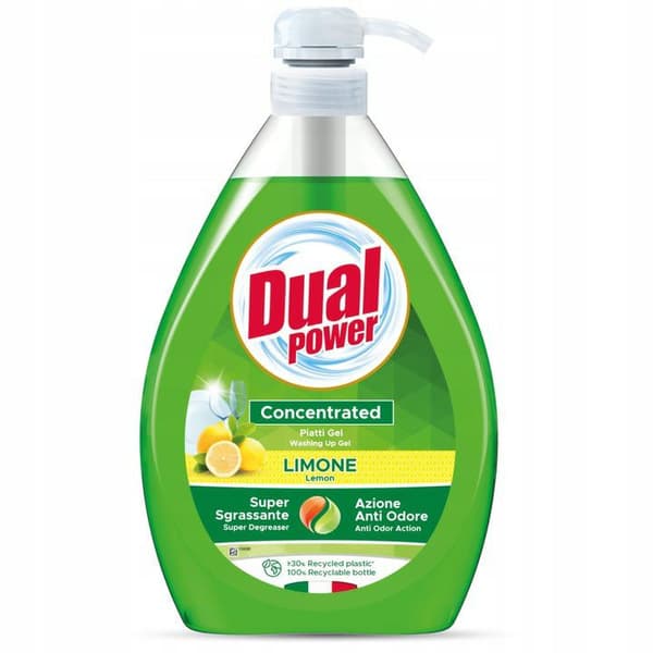 Dual Power diskmedelskoncentrat Limone 1l Pump..