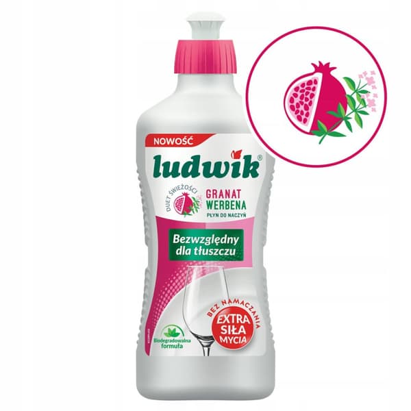 Ludwik diskmedel Granatäppleverbena 900g..