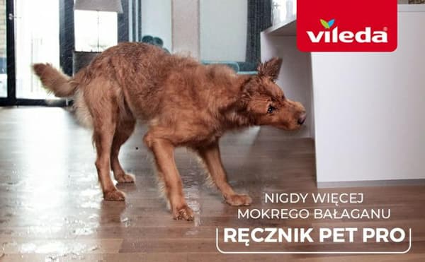 Vileda Pet Pro mikrofiberhandduk XL 60x100cm 172651..