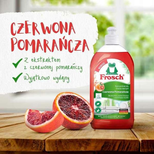 Frosch Diskskoncentrat Röd Apelsin 500ml...
