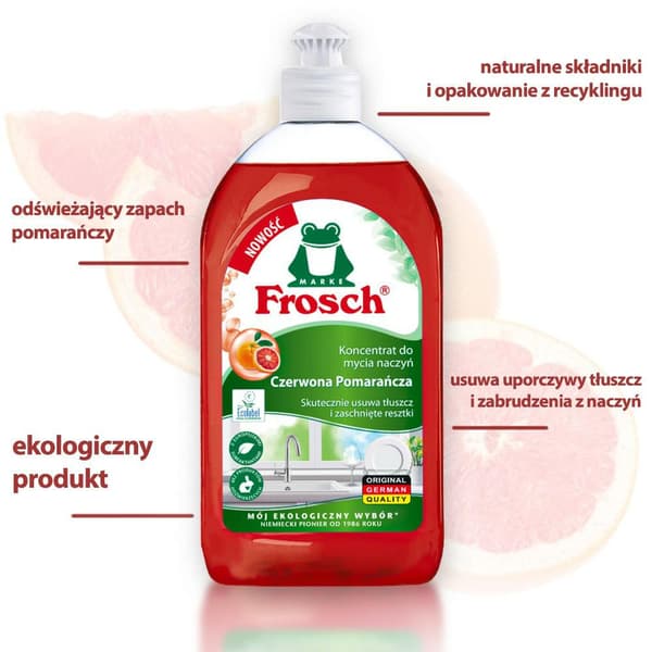 Frosch Diskskoncentrat Röd Apelsin 500ml...