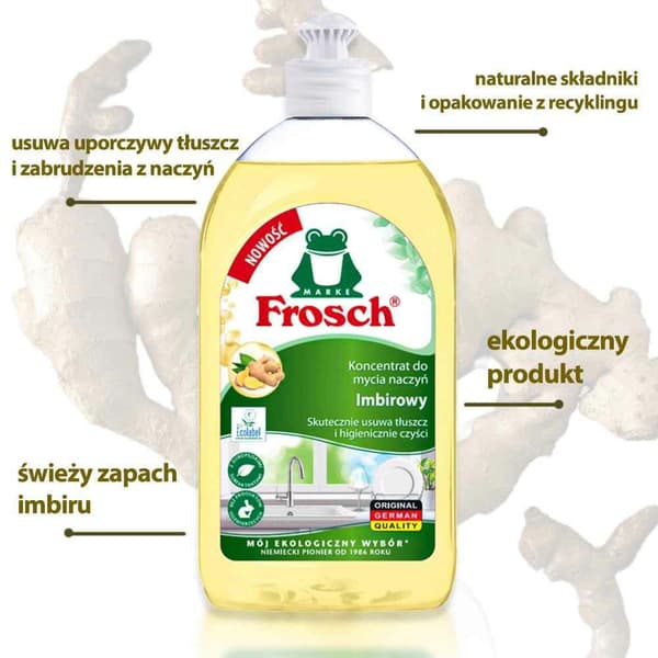 Frosch Ginger Concentrate Diskmedel 500ml...