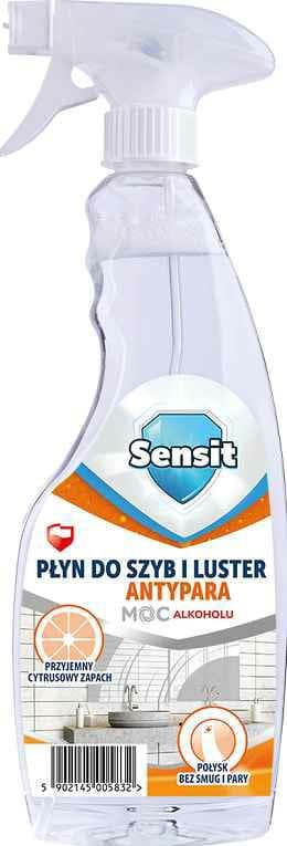 Sensit Glas- och Spegelrengöring Anti-imma 500ml...