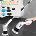 Miniatyrbillede 2 af 2: Elektrisk Rengøringsbørste, Trådløs, Multifunktionel,LED-7-i-1