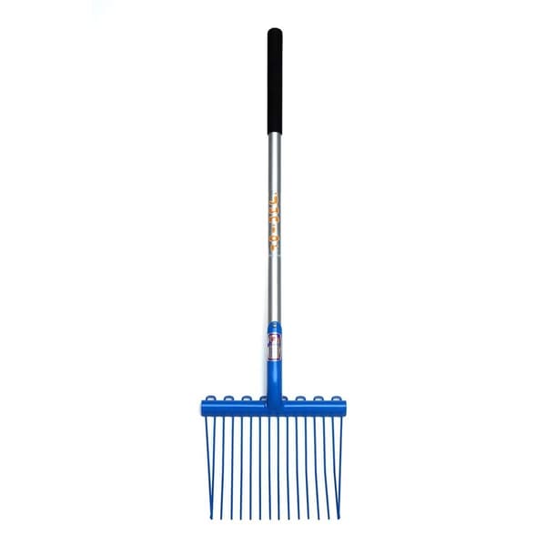 Fyna-Lite Long Handled Shavings Fork Blue 80cm