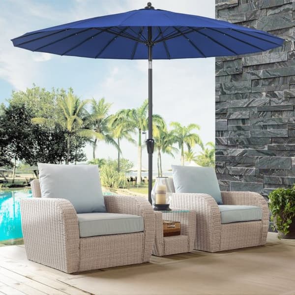 Uteparasoll, 260x250 cm, Beige