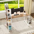 Miniatyrbillede 5 af 8: Computer skrivebord, 120x65x130 cm, rustik brun