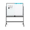 Miniatyrbillede 3 af 4: Mobil whiteboard, 120x90 cm, sort