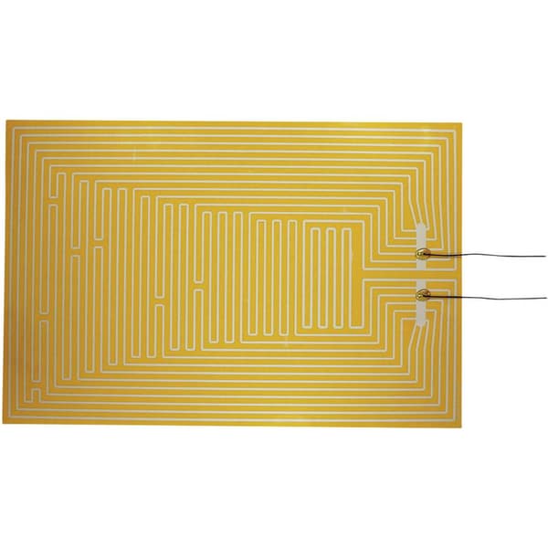 Thermo TECH Polyester Värmefolie självhäftande 12 V/DC, 12 V/AC 50 W Skyddsklass IPX4 (L x B) 600 mm x 400 mm