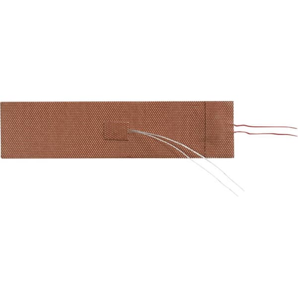 Thermo TECH Silikon Värmefolie självhäftande 24 V/DC, 24 V/AC 125 W Skyddsklass IP7X (L x B) 200 mm x 50 mm