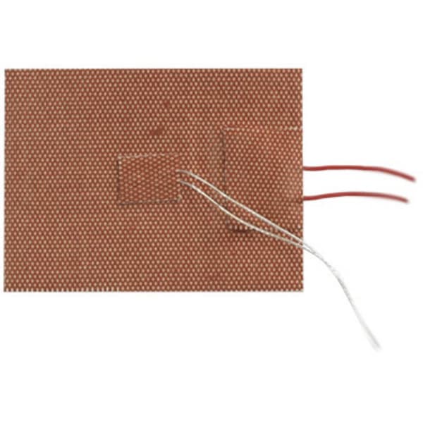 Thermo TECH Silikon Värmefolie självhäftande 24 V/DC, 24 V/AC 75 W Skyddsklass IP7X (L x B) 100 mm x 75 mm