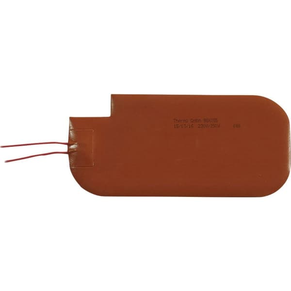 Thermo TECH Silikon Värmefolie självhäftande 230 V/DC, 230 V/AC 250 W Skyddsklass IP7X (L x B) 185 mm x 85 mm