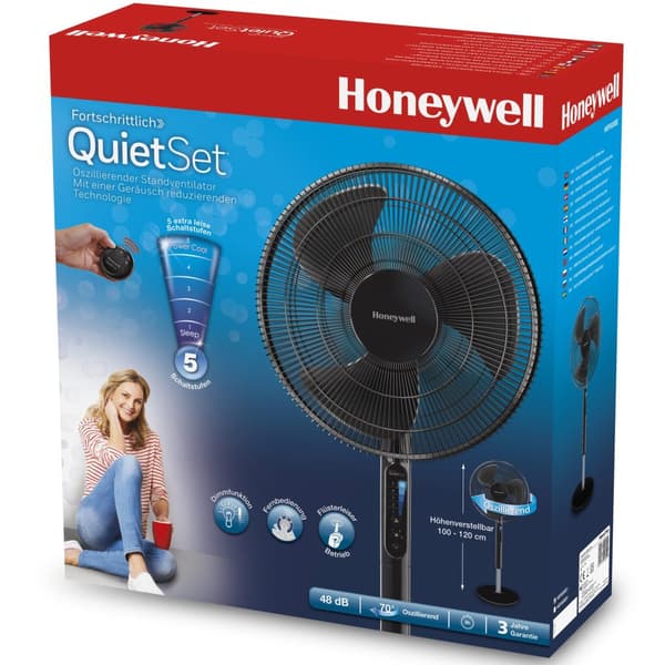 Honeywell Golvfläkt Quiet Oscilating HSF600BE4