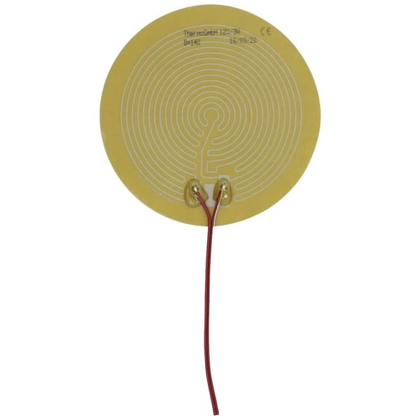 Thermo TECH Polyester Värmefolie 12 V 3 W (Ø) 140 mm