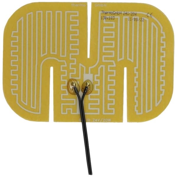 Thermo TECH Polyester Värmefolie 24 V 20 W (L x B) 183 mm x 130 mm