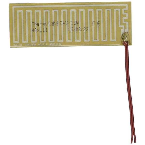 Thermo TECH Polyester Värmefolie 24 V 15 W (L x B) 111 mm x 40 mm