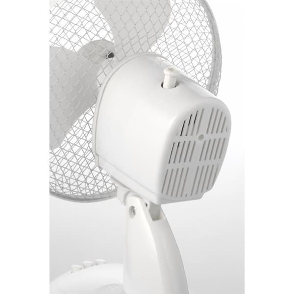 Lentz Bordventilator 23 cm Hvid