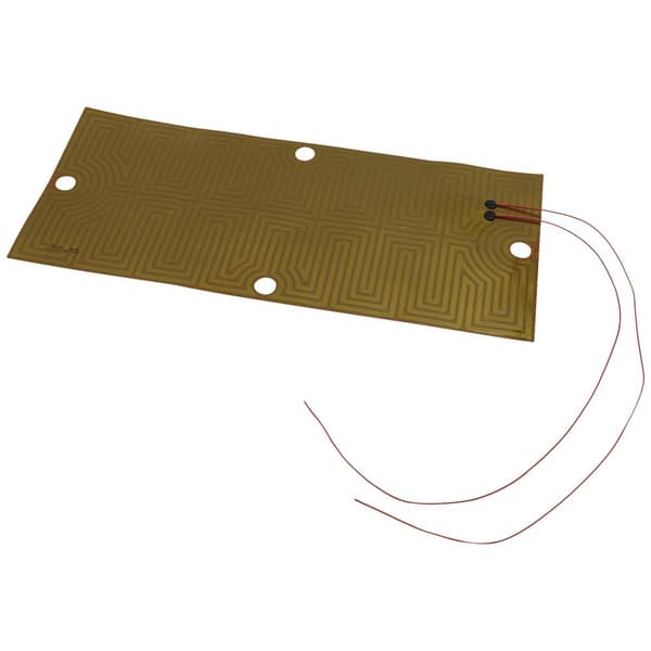 Thermo TECH Polyimider Värmefolie självhäftande 12 V 60 W Skyddsklass IPX4 (L x B) 400 mm x 180 mm