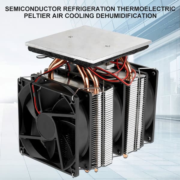 Termoelektrisk køler, 120W effekt, 10A strøm,sort