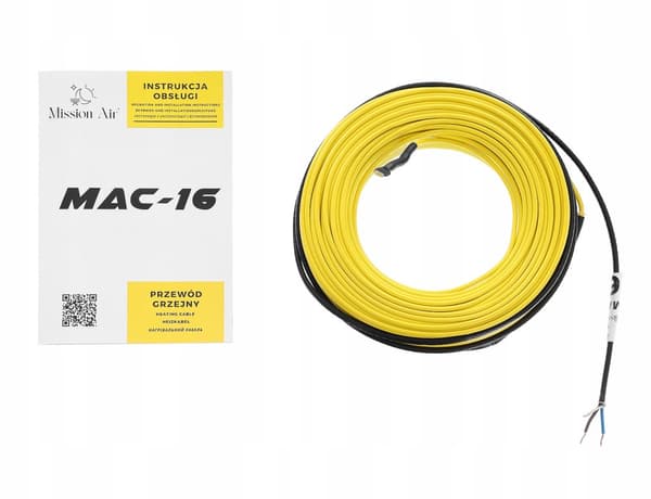 Varmekabel MAC-16 W/m 61m