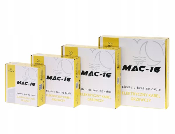 Varmekabel MAC-16 W/m 61m