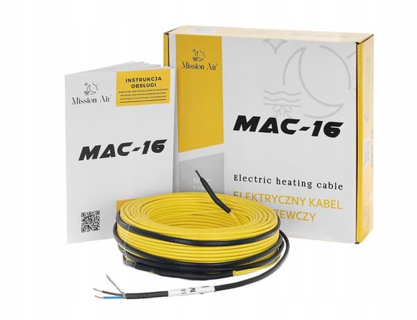 Varmekabel MAC-16 W/m 61m