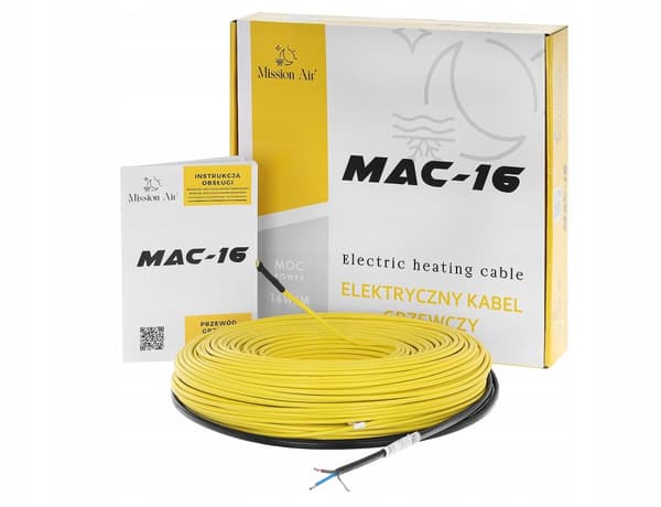 Varmekabel MAC-16 W/m 119m