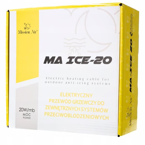 ANTI-FROST VARMEKABEL MA ICE-20W/M 3000W 150M