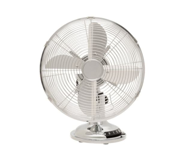 Bellus Bordventilator Chrome 35W 30 cm