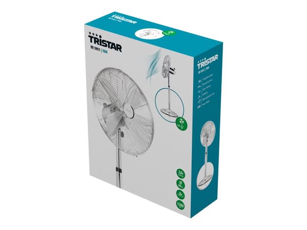Tristar VE-5951 – Golvstående kylfläkt med oscillerande luftflöde