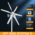 Miniatyrbild 2 av 2: Vindkraftverk, 2000W effektutgång, MPPT-regulator,2000W, 12V, Med Off Grid System