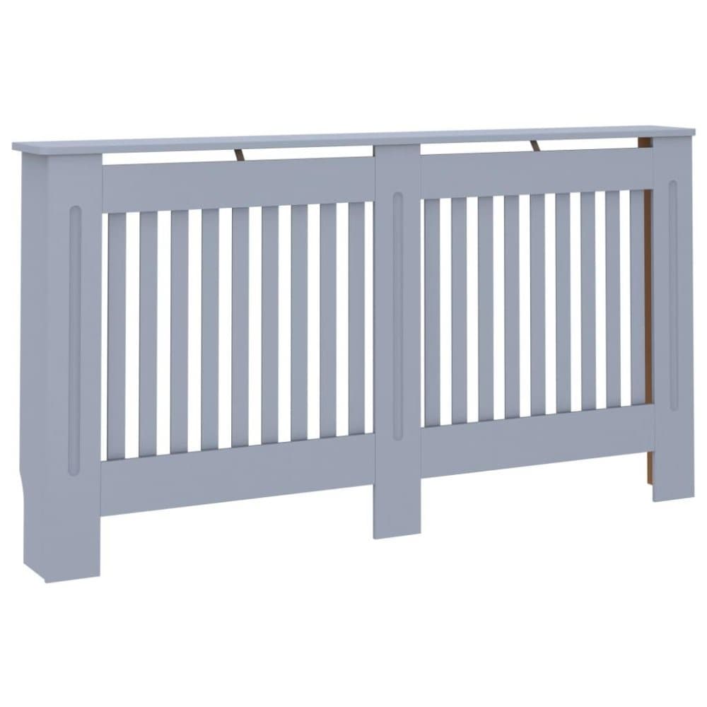 vidaXL Elementskydd antracit 152x19x81 cm MDF