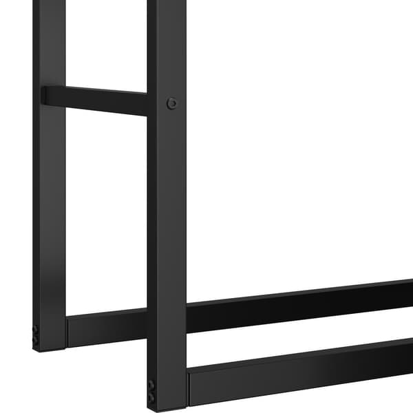 Brændereol Tuby, til indendørs og udendørs brug, 100,5x25x150cm - sort