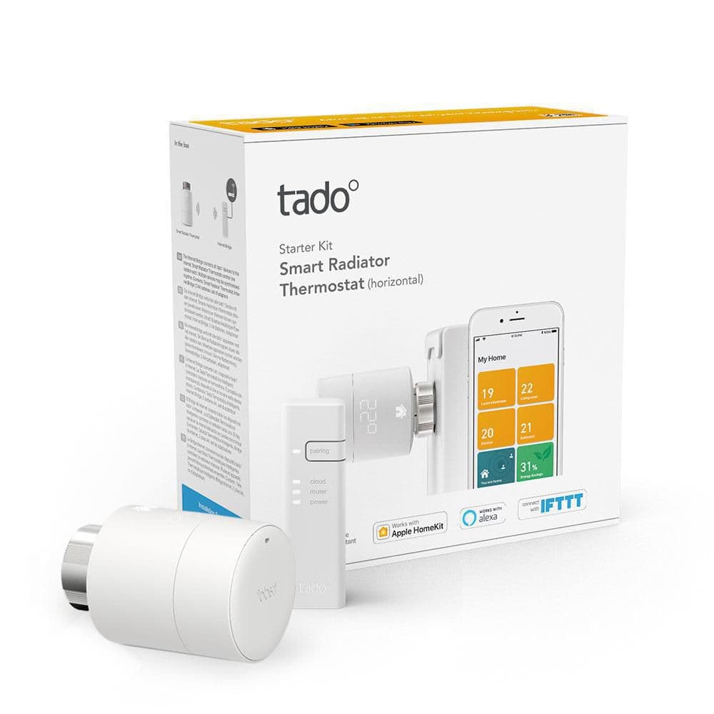 Tado Smart Radiator Thermostat Starter Kit V3+