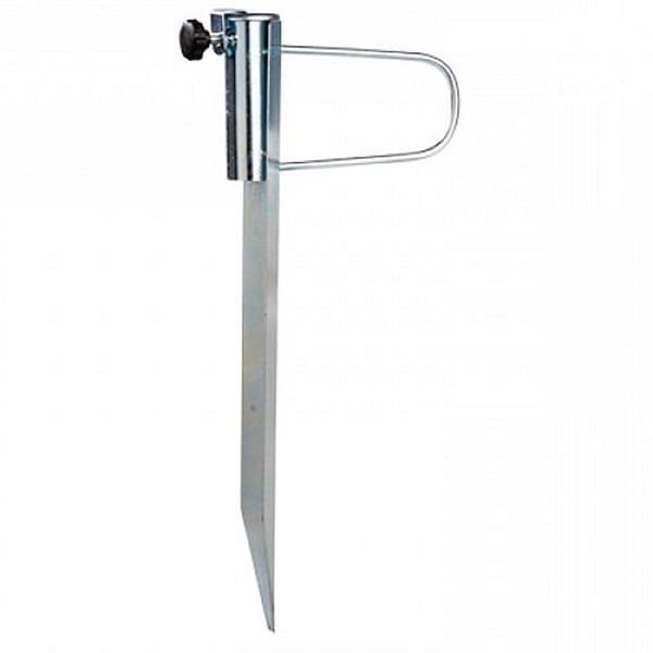 Retkivarjon tappi galvanoitu kahvalla 46cm 32mm