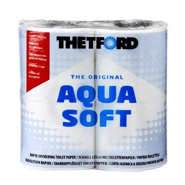Thetford Aqua Soft Camping Toalettpapper 4 rullar
