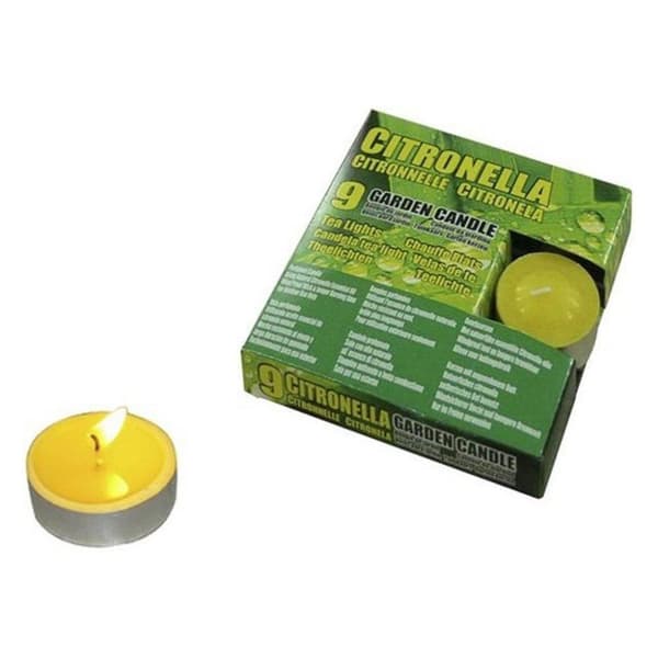 Citronella fyrfadslys 9 stk