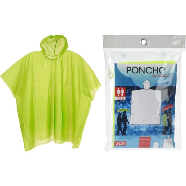 Regnponcho Vuxen Gul