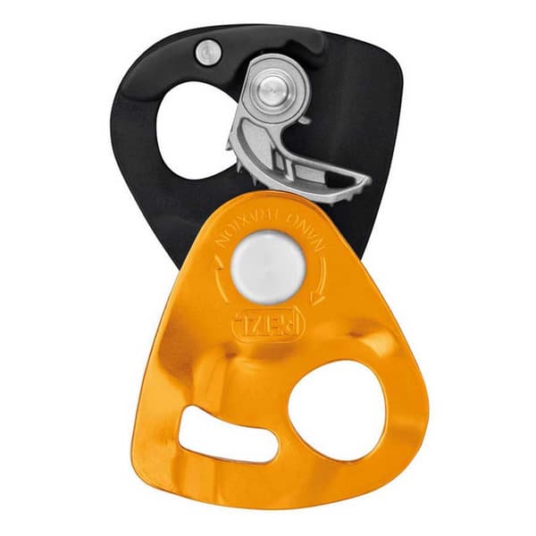 Petzl Nano Traxion Oranssi