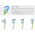 Miniatyrbillede 4 af 5: Climbing Technology Quickdraw Tricky Tool Orange,Blå 35 cm