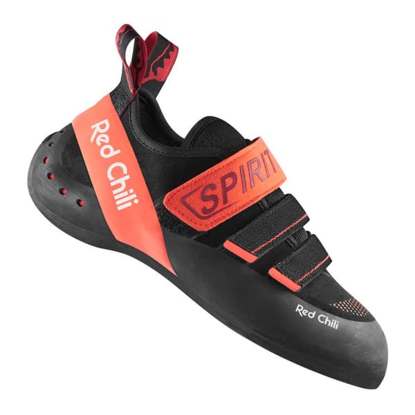 Red Chili Klatresko Spirit Iv Orange,Sort EU 38 1/2 Mand