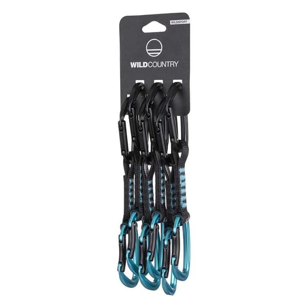 Wildcountry Snabb Ritning Wildsport Pack 6 Enheter Svart 12cm