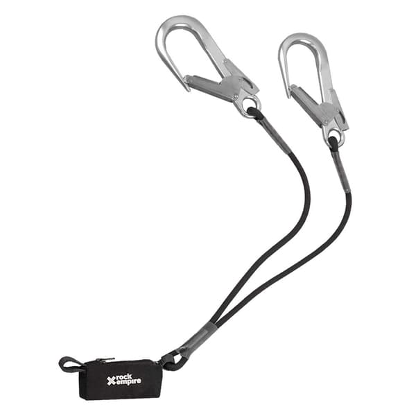 Rock Empire Dobbelt Ankerlanyards Og Energiabsorbere Søvfarvet 106 cm
