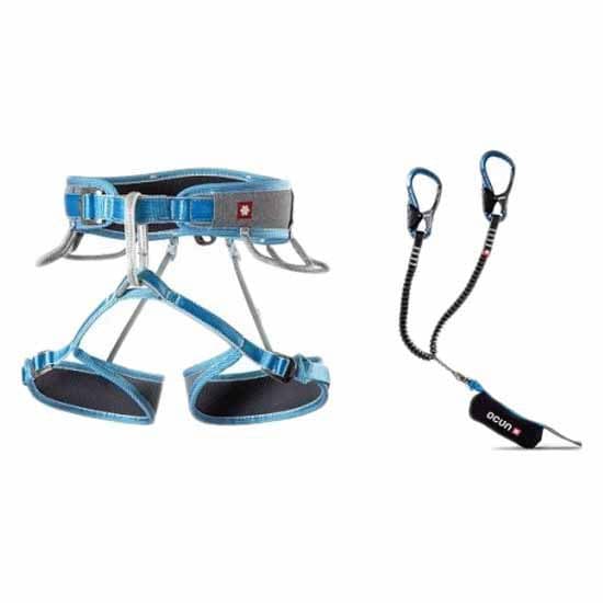 Ocun Twist Captur Pro Via Ferrata-set Blå XS-M