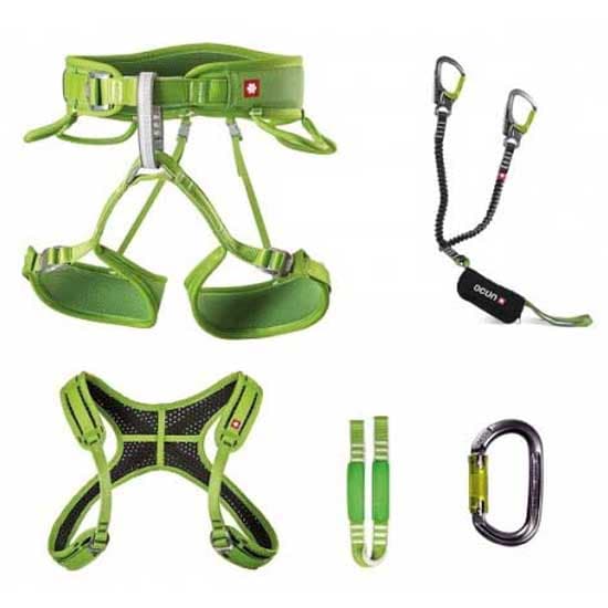 Ocun Twist Via Ferrata-set Grönt M-XL