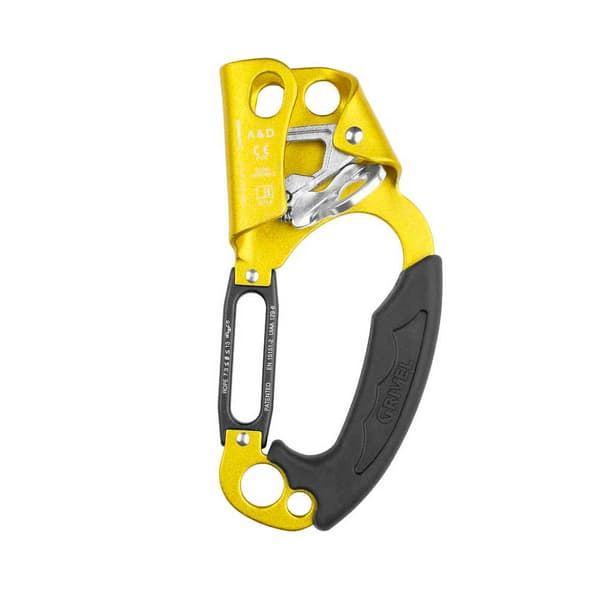 Grivel A&d Right Ascender/descender Gul,Sort