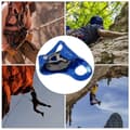 Miniatyrbild 9 av 9: Utomhus bergsklättring Klättring Bröstklätter Rappelling Utrustning Repklämma för 8-13 mm