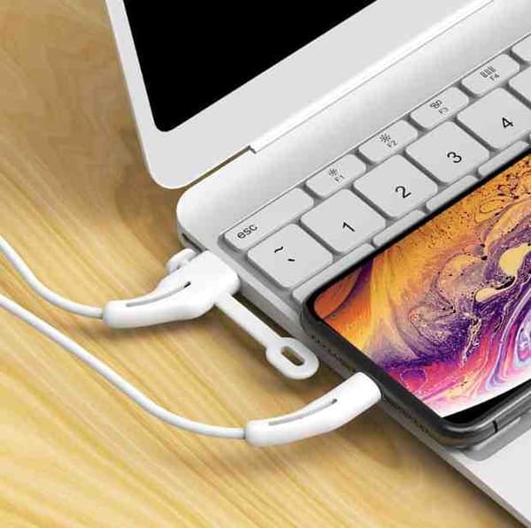 Kabelcover - Cover til opladerkabel til Lightning 2 dele